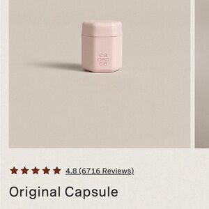Cadence original capsules. 7 pill bottles.